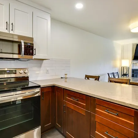 Fraser Condo Rental With Balcony, Mountain Views!